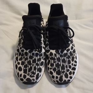 Women's Adidas Leopard print sneakers - size 7.5 reg. width